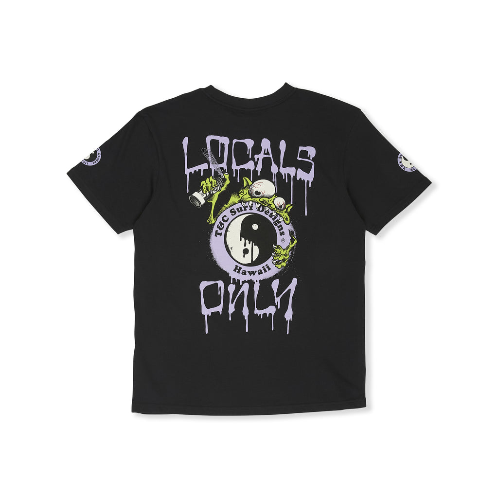 T&C Surf Designs Funco YY  S/S Tee-Fatigue Black