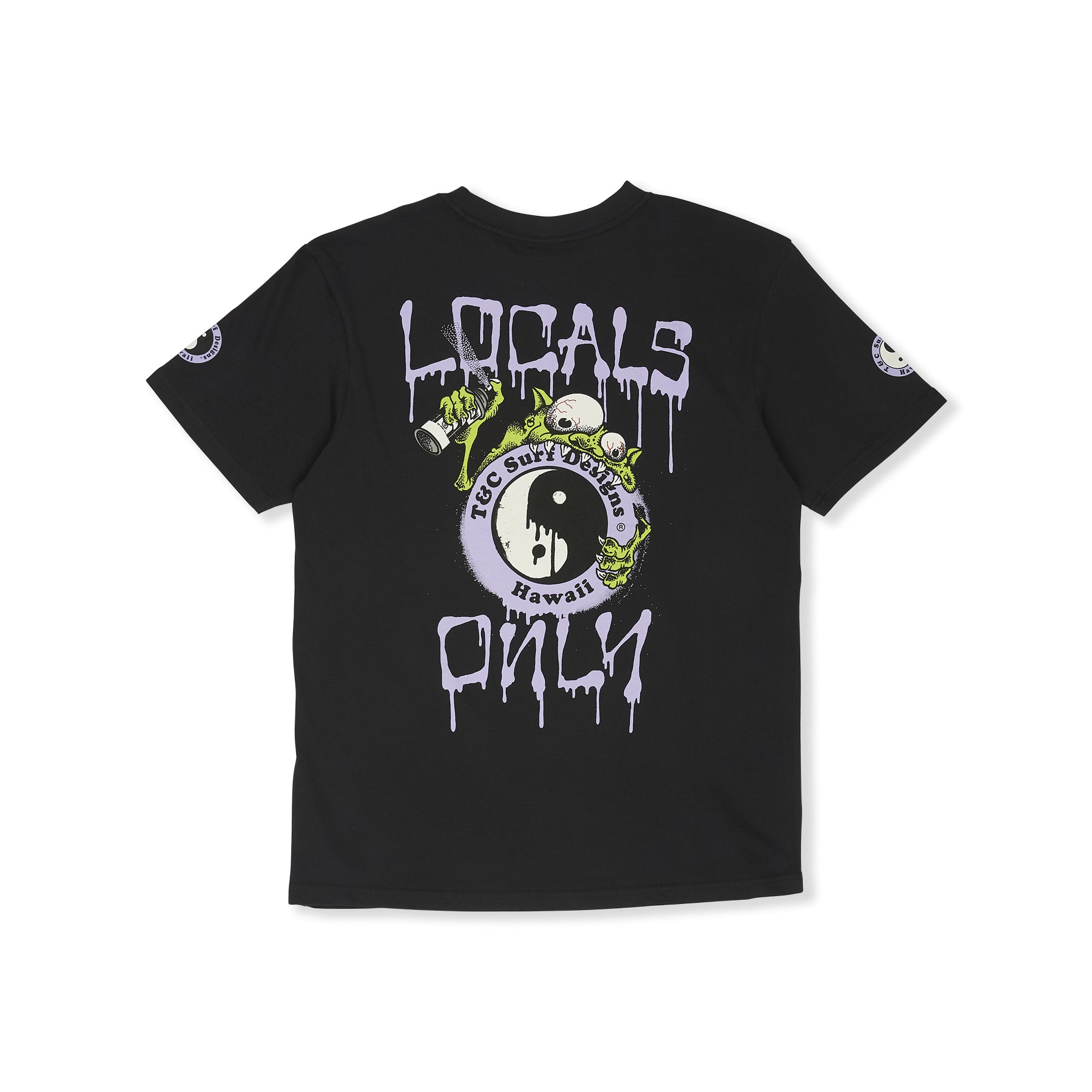 T&C Surf Designs Funco YY  S/S Tee-Fatigue Black