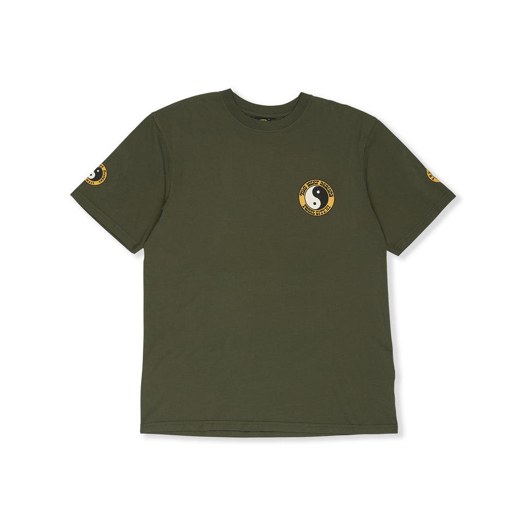 T&C Surf Designs Surf Service S/S Tee-Dark Military