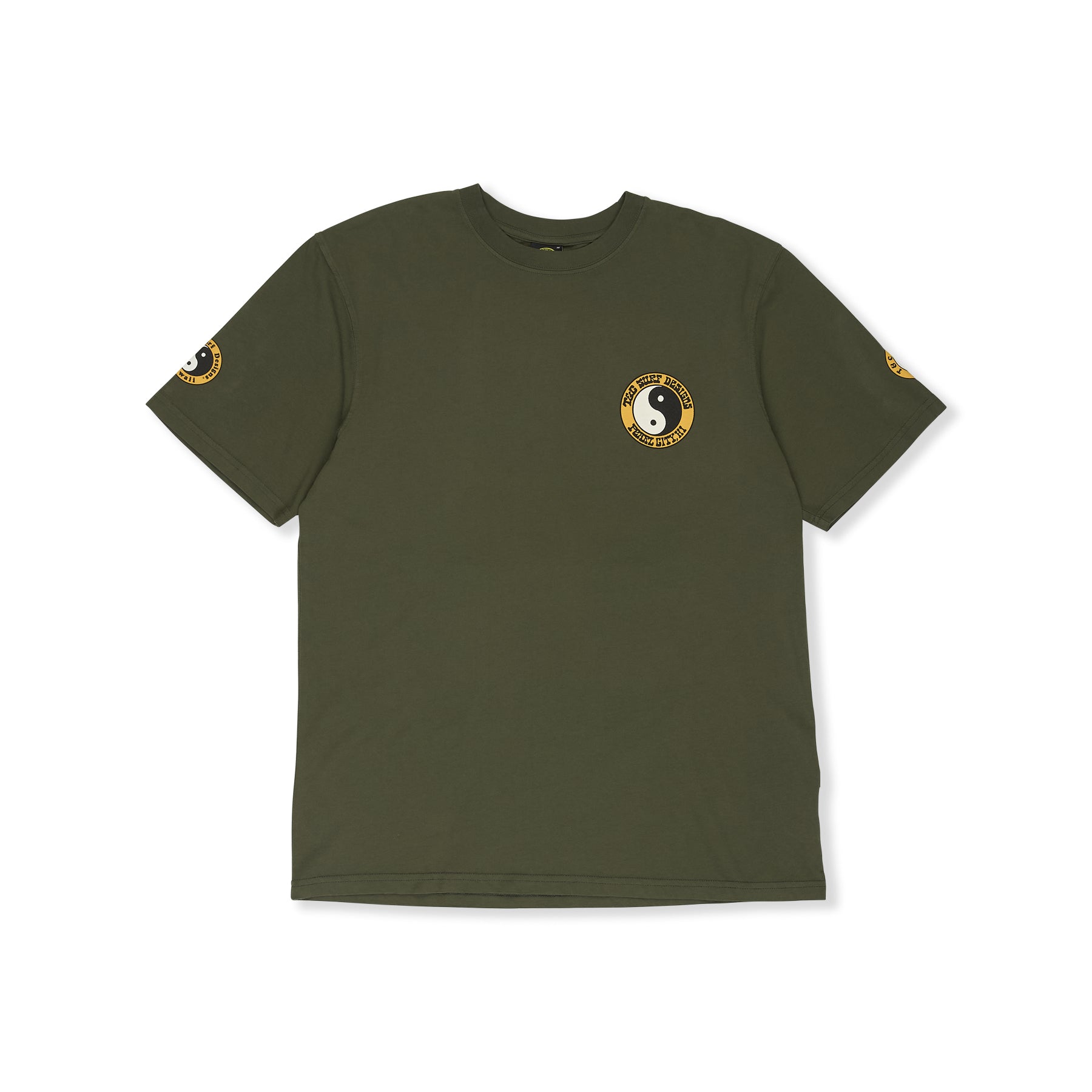 T&C Surf Designs Surf Service S/S Tee-Dark Military