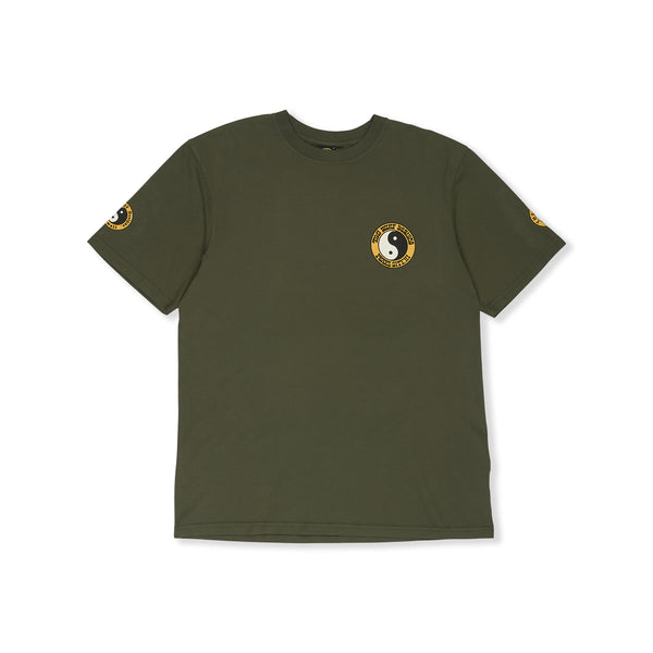 T&C Surf Designs Surf Service S/S Tee-Dark Military