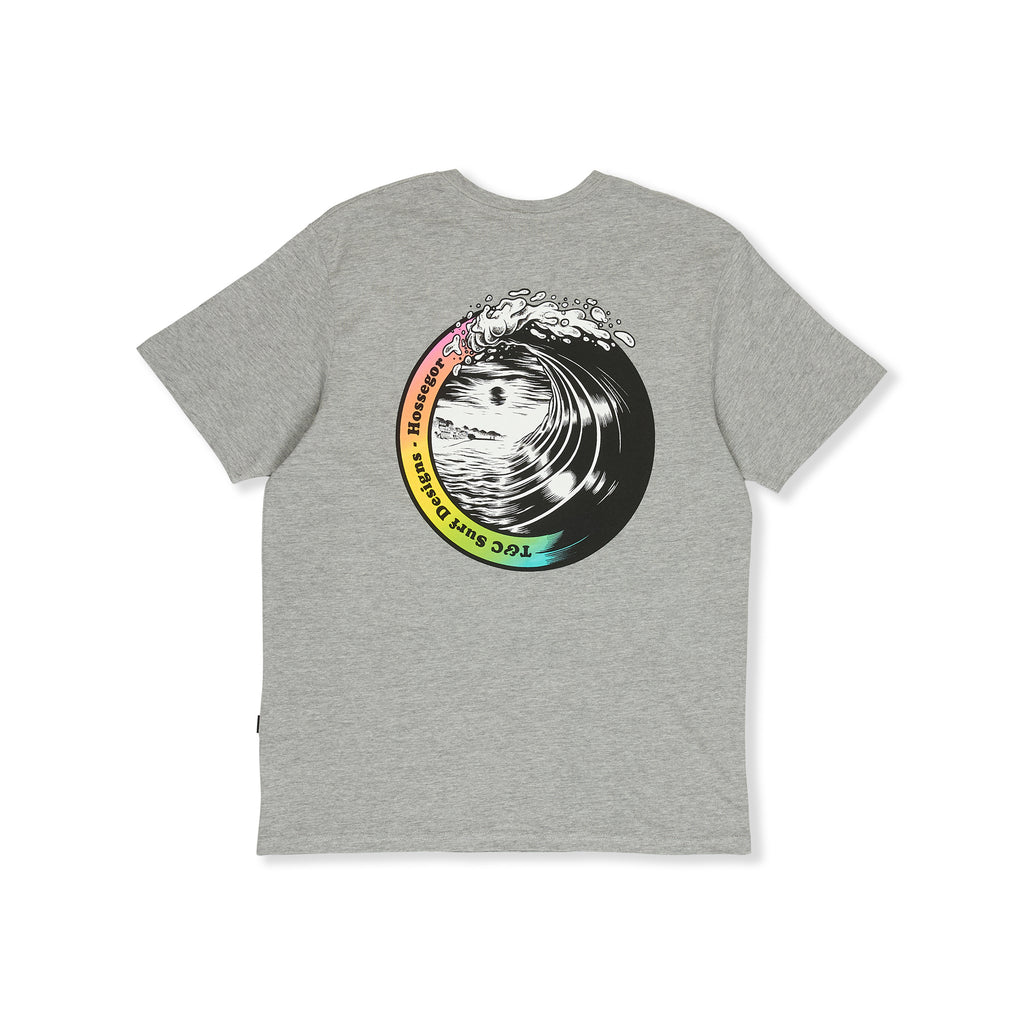 T&C Surf Designs Tortuga Destination S/S T-Shirt - Heather Grey