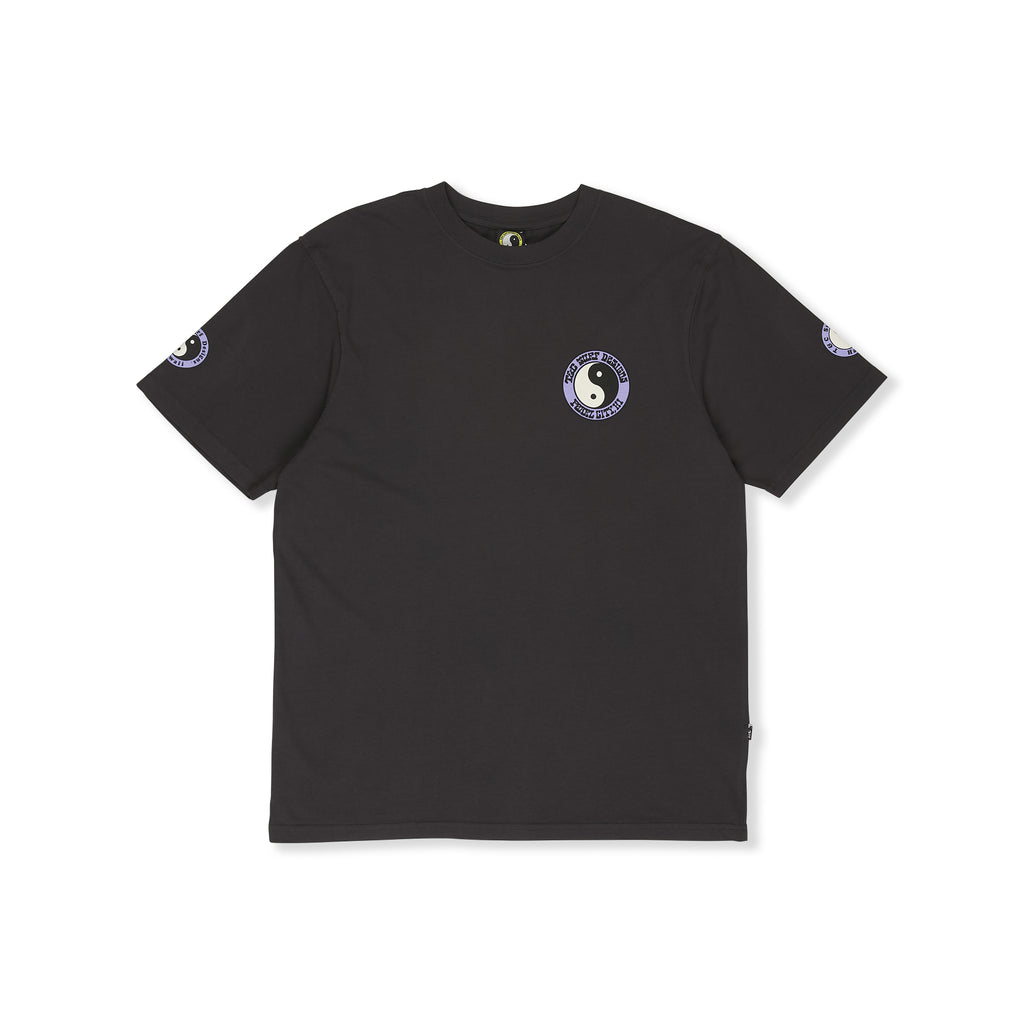 T&C Surf Designs Surf Service S/S Tee-Wash Black