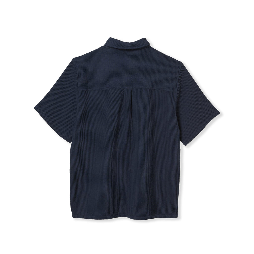 T&C Surf Designs Waffle S/S Shirt - Dark Navy