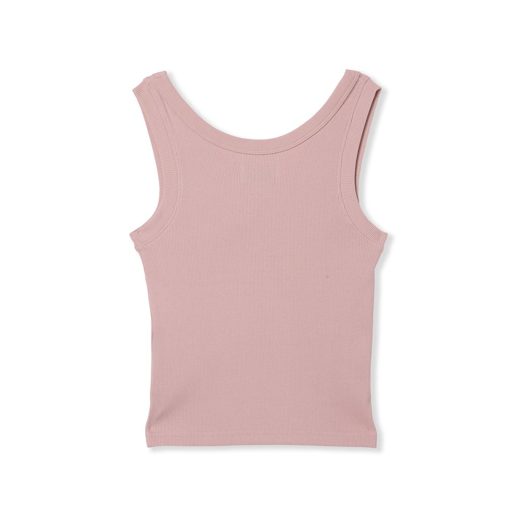 T&C Surf Designs Women Rib Singlet-Old Pink