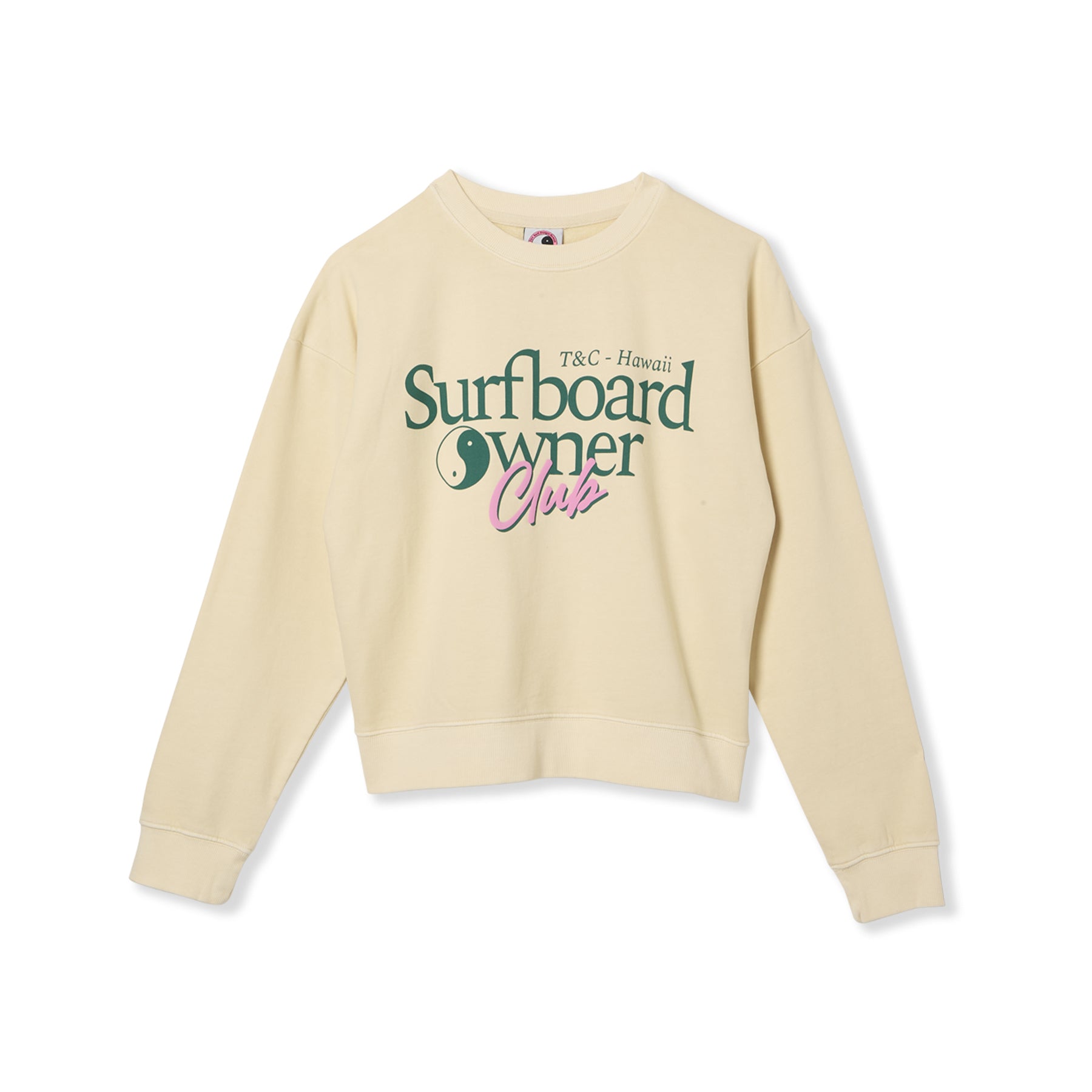 T&C Surf Designs Owner Crew Sweat-Greige