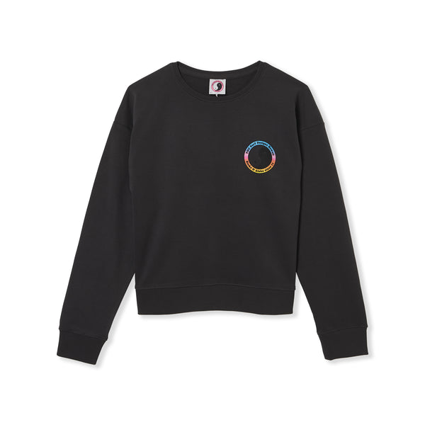 T&amp;C Surf Designs Women YY 71 Crew Sweat-Wash Black