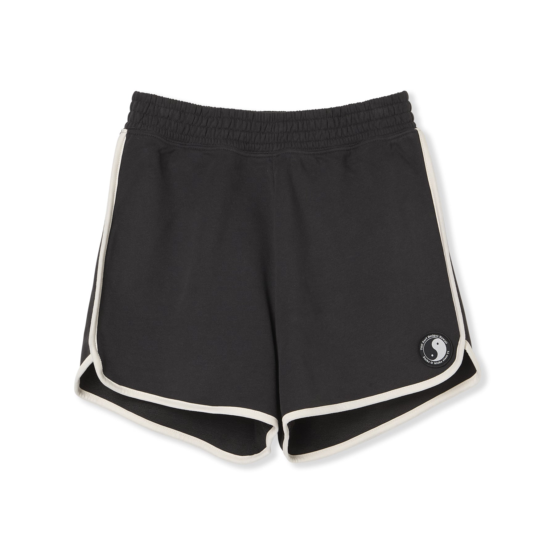 T&C Surf Designs Women YY Fleece Short-Wash Black