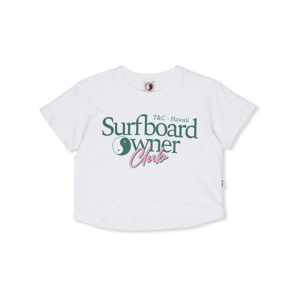 T&C Surf Designs Owner Crop-White