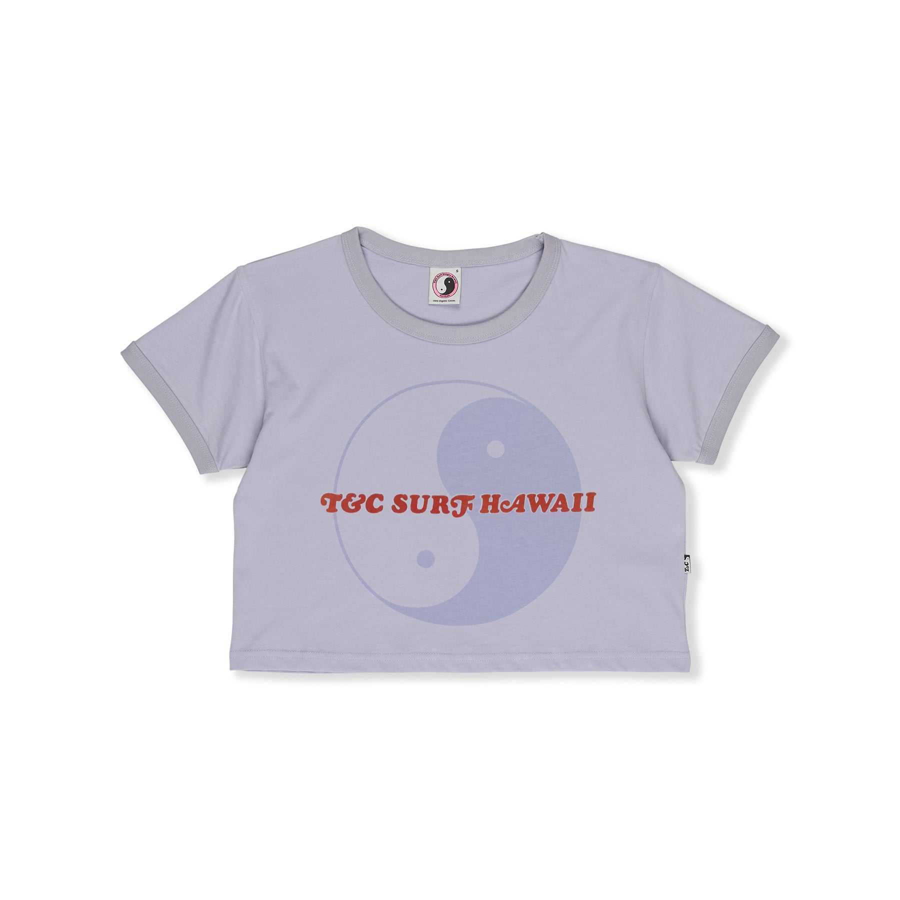 T&C Surf Designs Women TCSH Crop-Washed Lavender