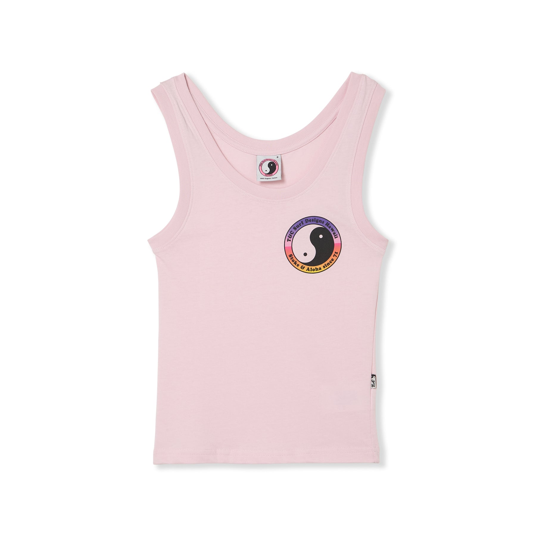 T&C Surf Designs Women YY 71 Singlet-Washed rose