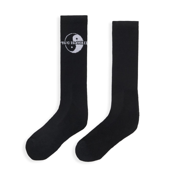 T&C Surf Designs YY Socks - Black/White