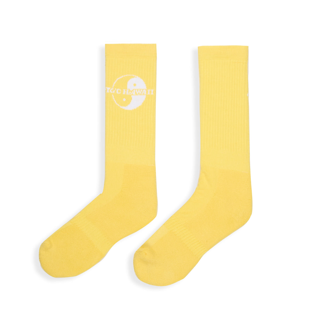 T&C Surf Designs YY Socks - Washed Yellow