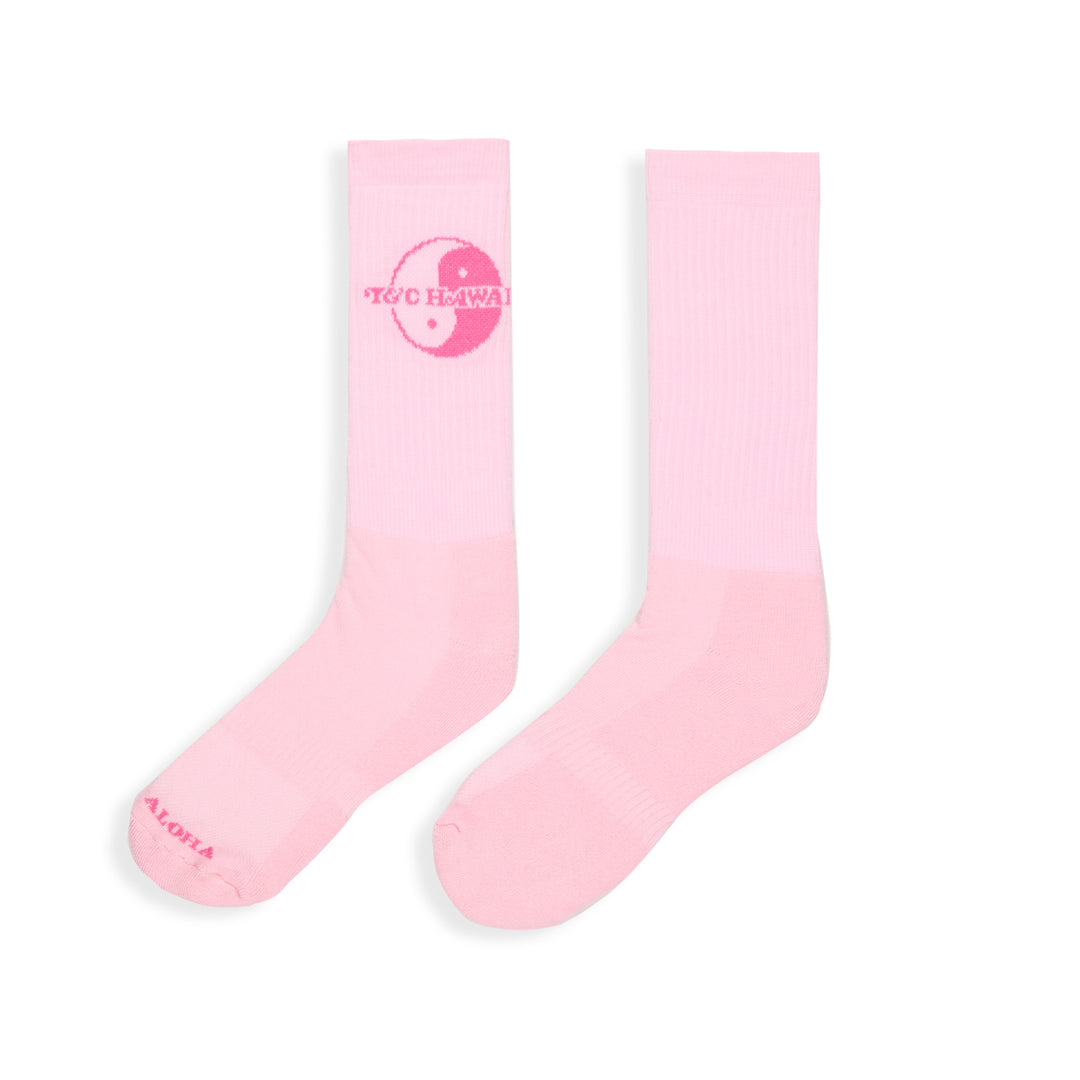 T&C Surf Designs YY Socks - Washed Rose