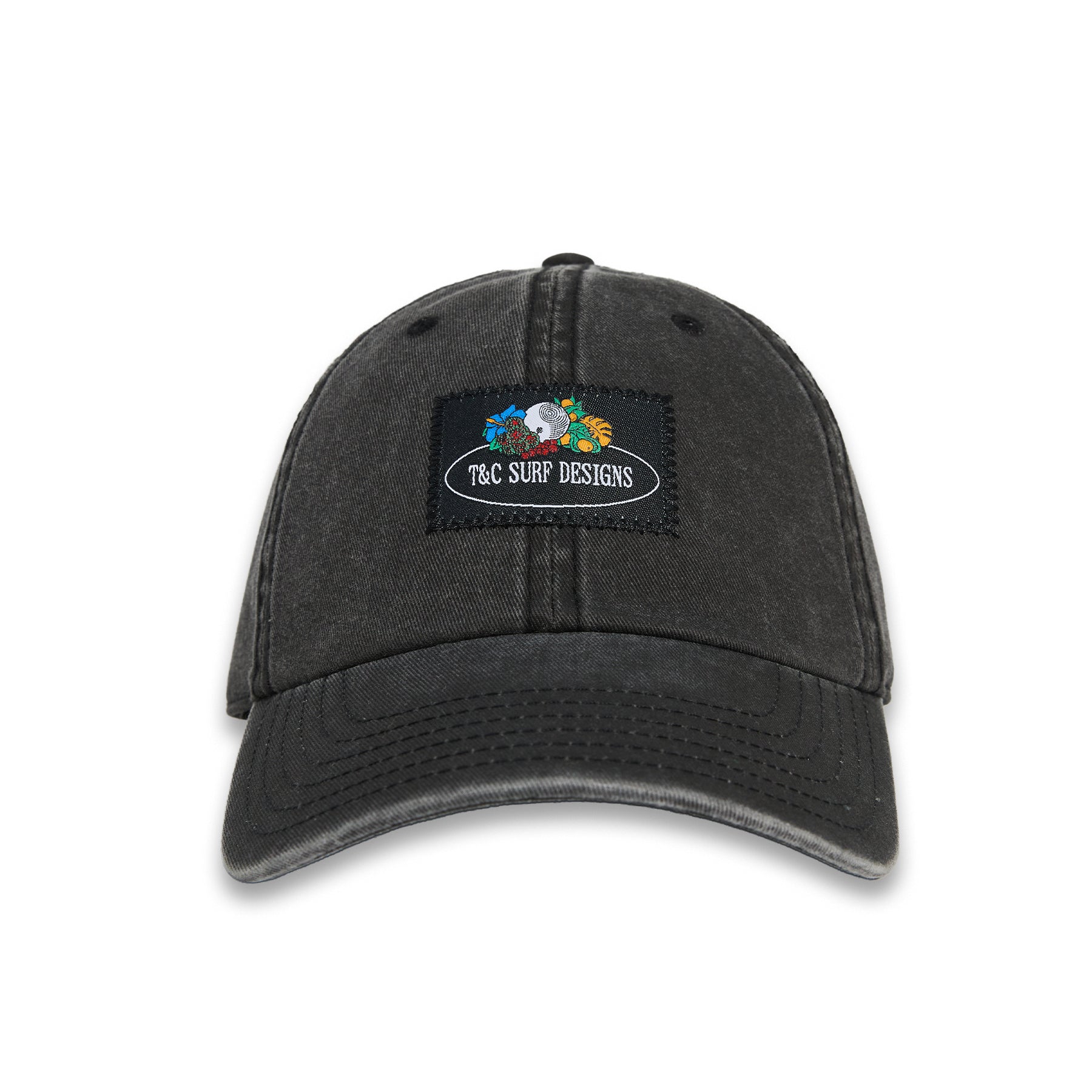 T&C Surf Designs Jon Of The Loom Dad Cap - Black