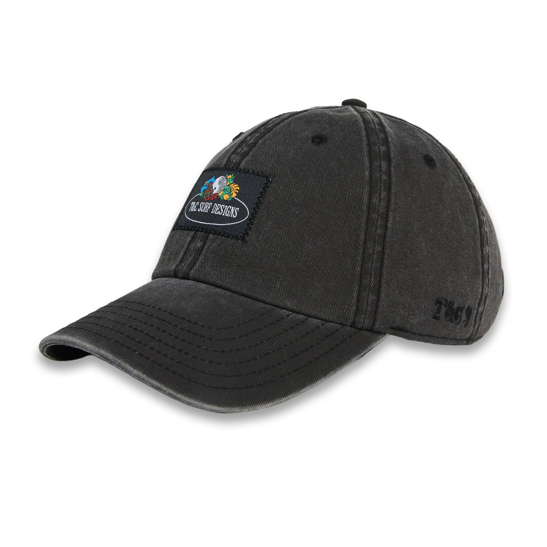 T&C Surf Designs Jon Of The Loom Dad Cap - Black