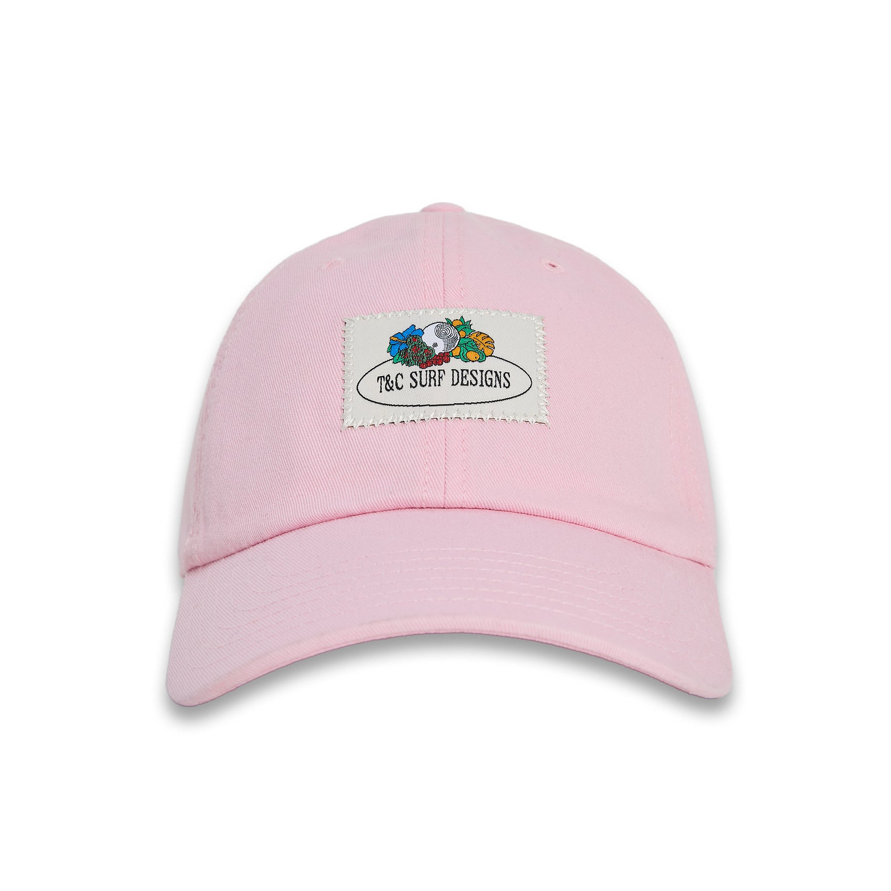 T&C Surf Designs Jon Of The Loom Dad Cap - Used Pink