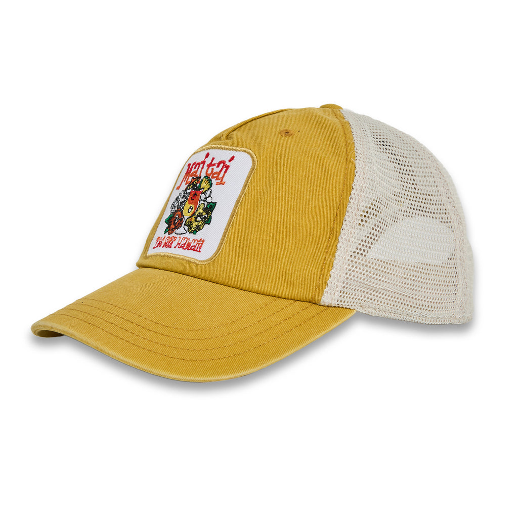 T&C Surf Designs Mai Tai Trucker Cap - Washed Mustard Stone