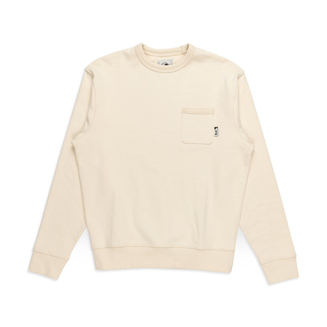 T&C Surf Designs Pearl Crew Fleece - Natural