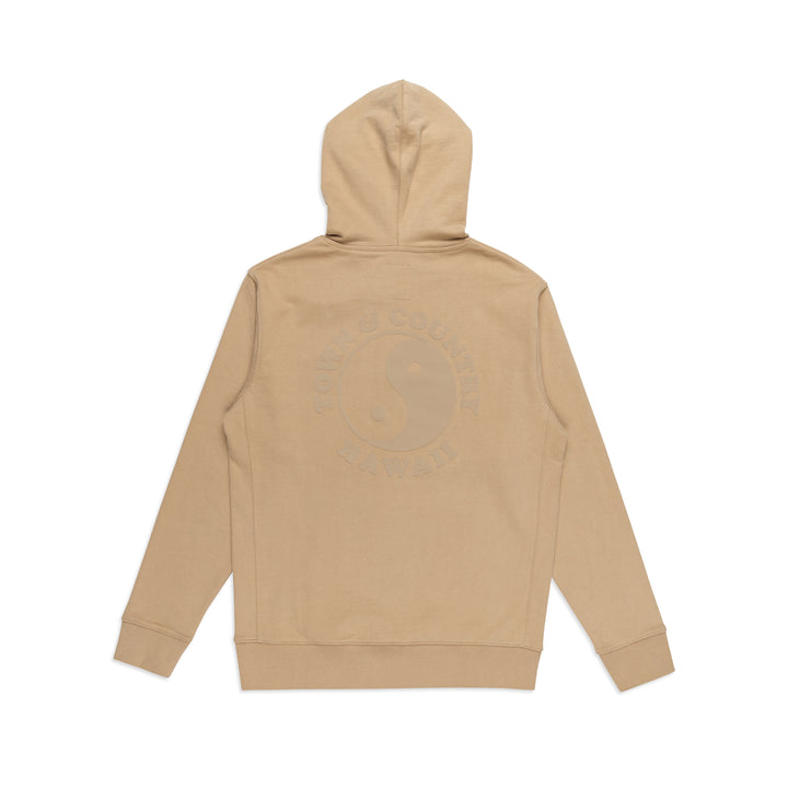 T&C Surf Designs YY Embossed Hooded Fleece - Sand