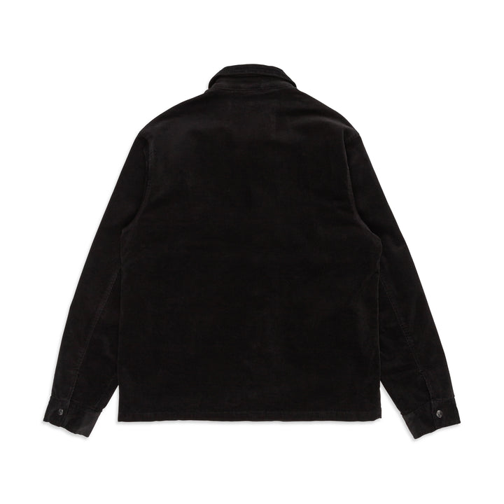 T&C Surf Designs Cord Coach Jacket - Washed Black