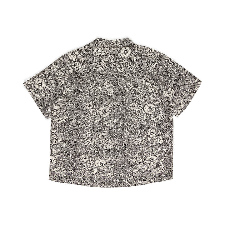 T&C Surf Designs Aloha S/S Shirt - Black Flower