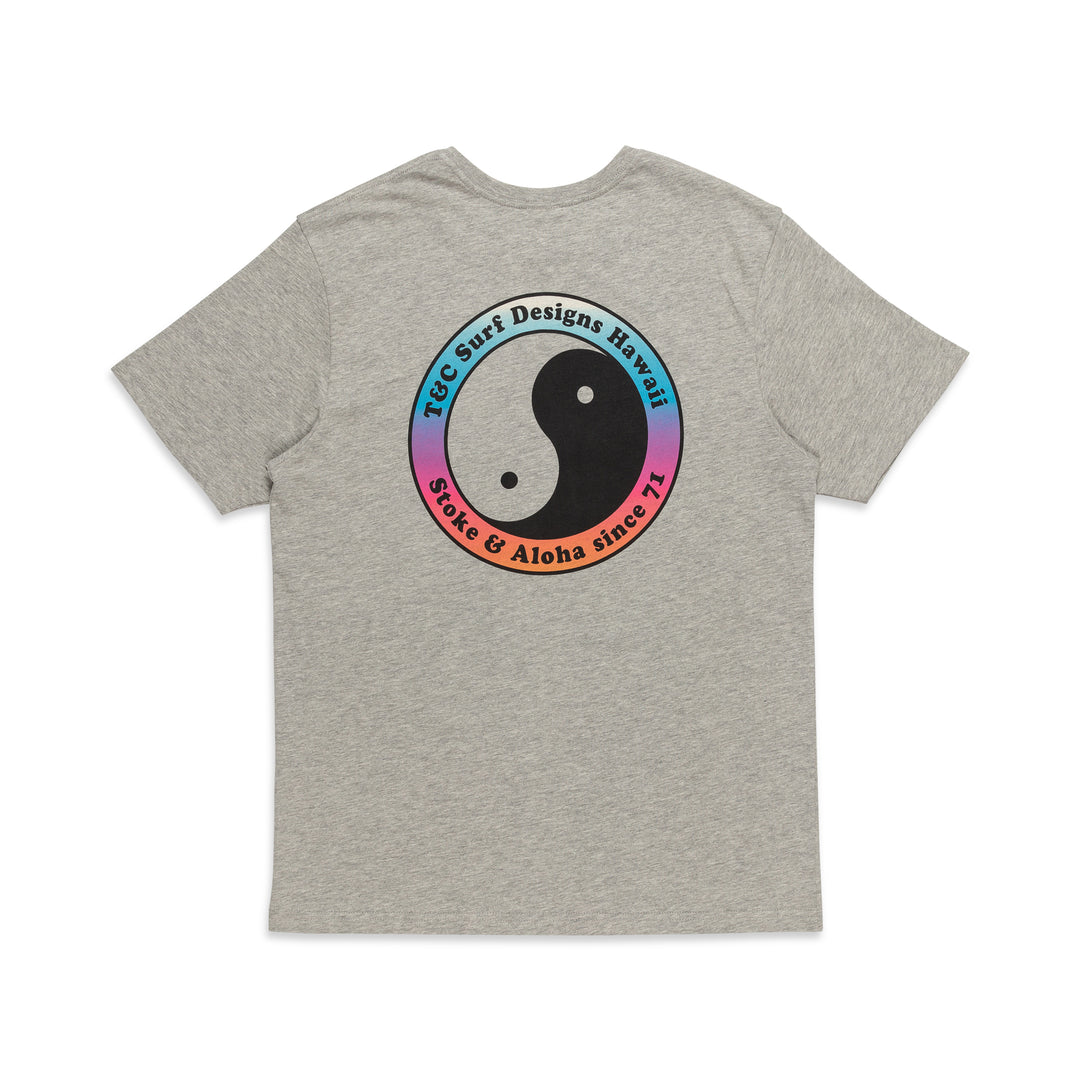 T&C Surf Designs YY 71 Logo S/S Tee - Grey Heather