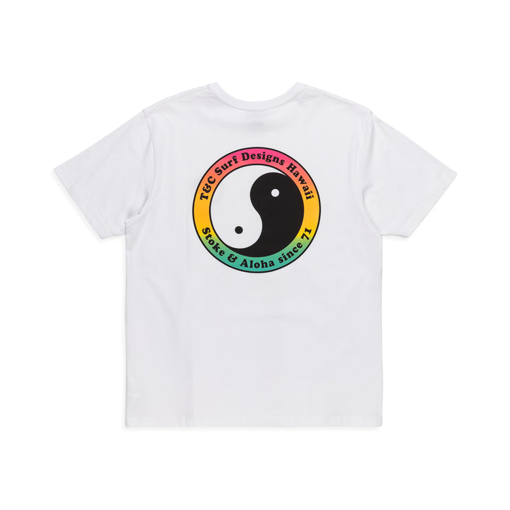 T&C Surf Designs 71 YY Logo S/S Tee - White