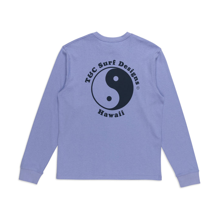 T&C Surf Designs YY Logo L/S Tee - Lavender