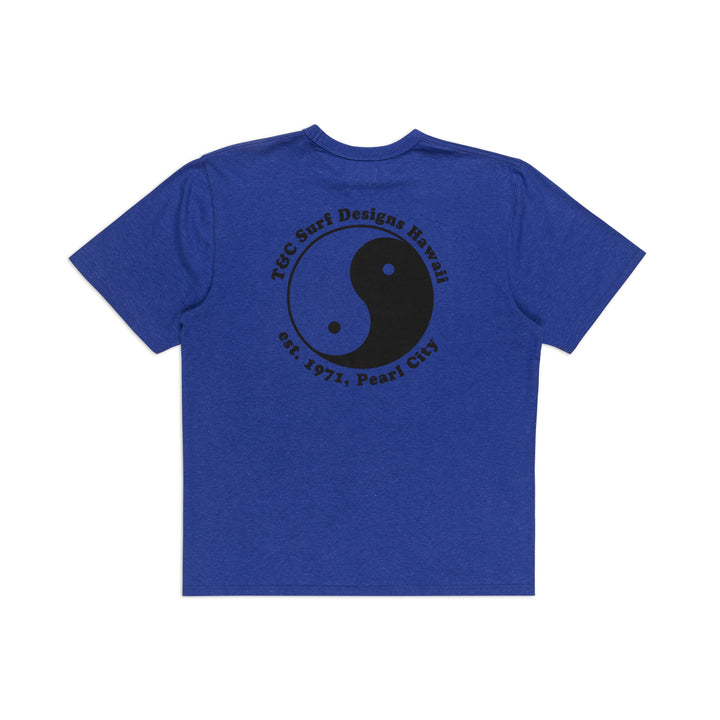 T&C Surf Designs OG Logo Tee - Porcelain Blue