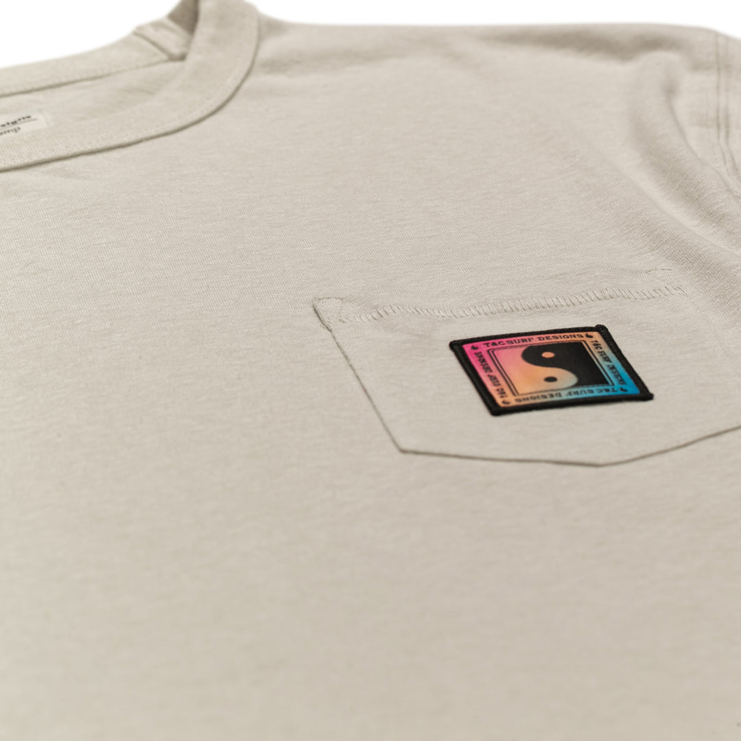 T&C Surf Designs OG Pocket S/S Tee - Fade Gray