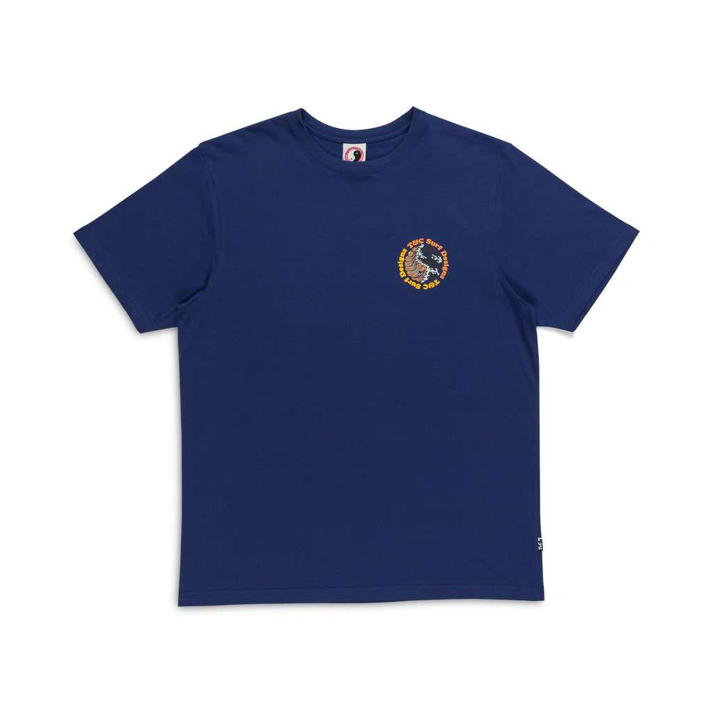 T&amp;C Surf Designs Wave S/S Tee - Navy