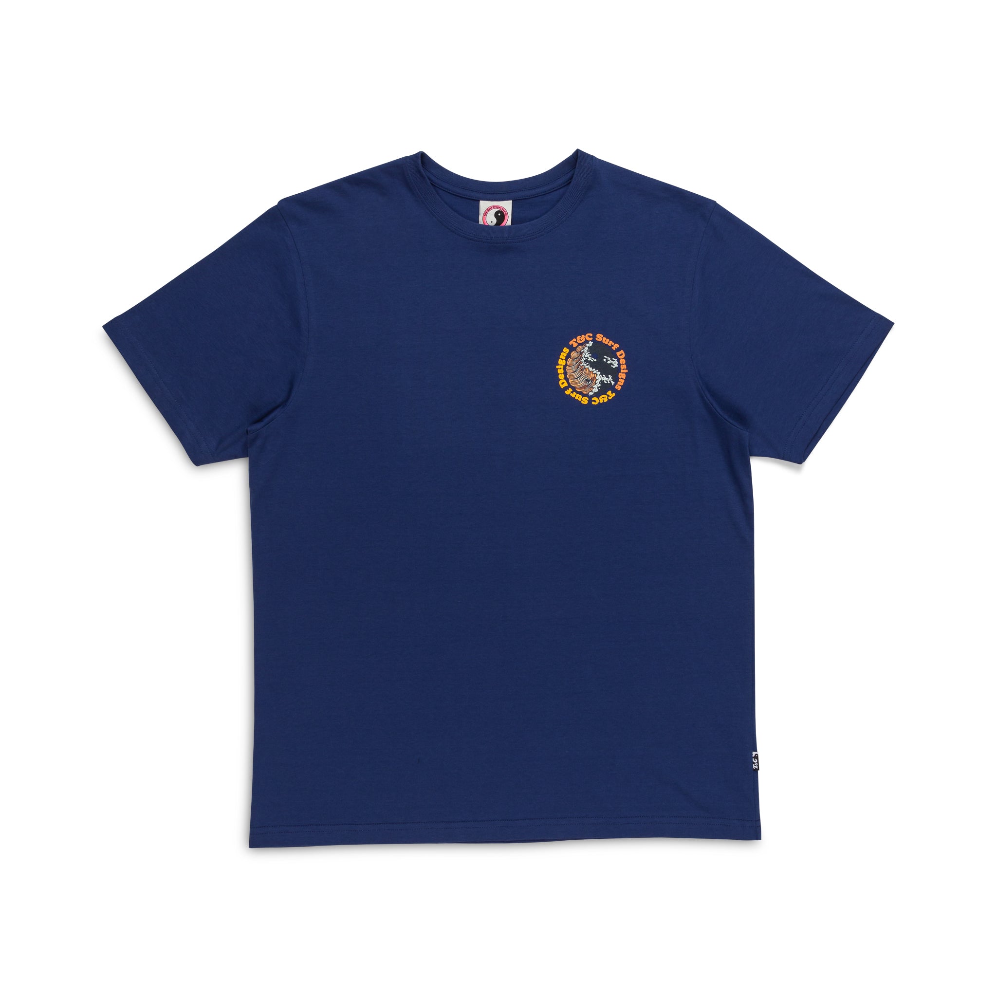 T&amp;C Surf Designs Wave S/S Tee - Navy