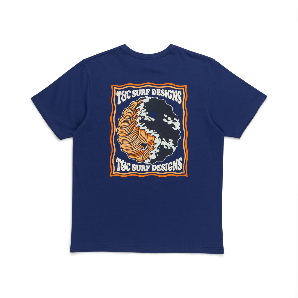 T&amp;C Surf Designs Wave S/S Tee - Navy