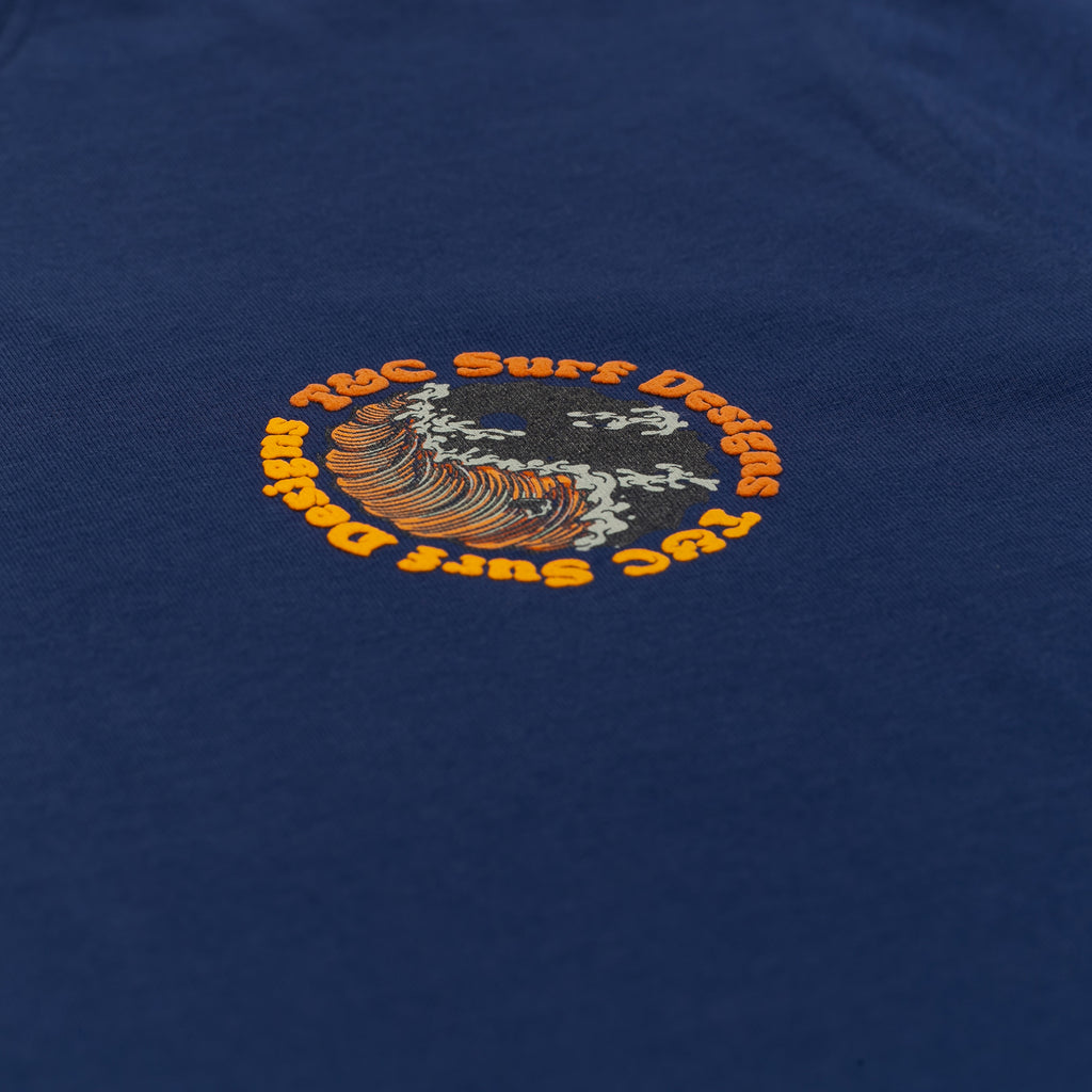T&amp;C Surf Designs Wave S/S Tee - Navy
