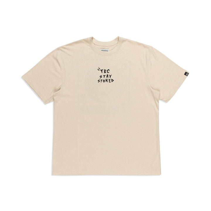 T&C Surf Designs Kenny Flash S/S Tee - Natural