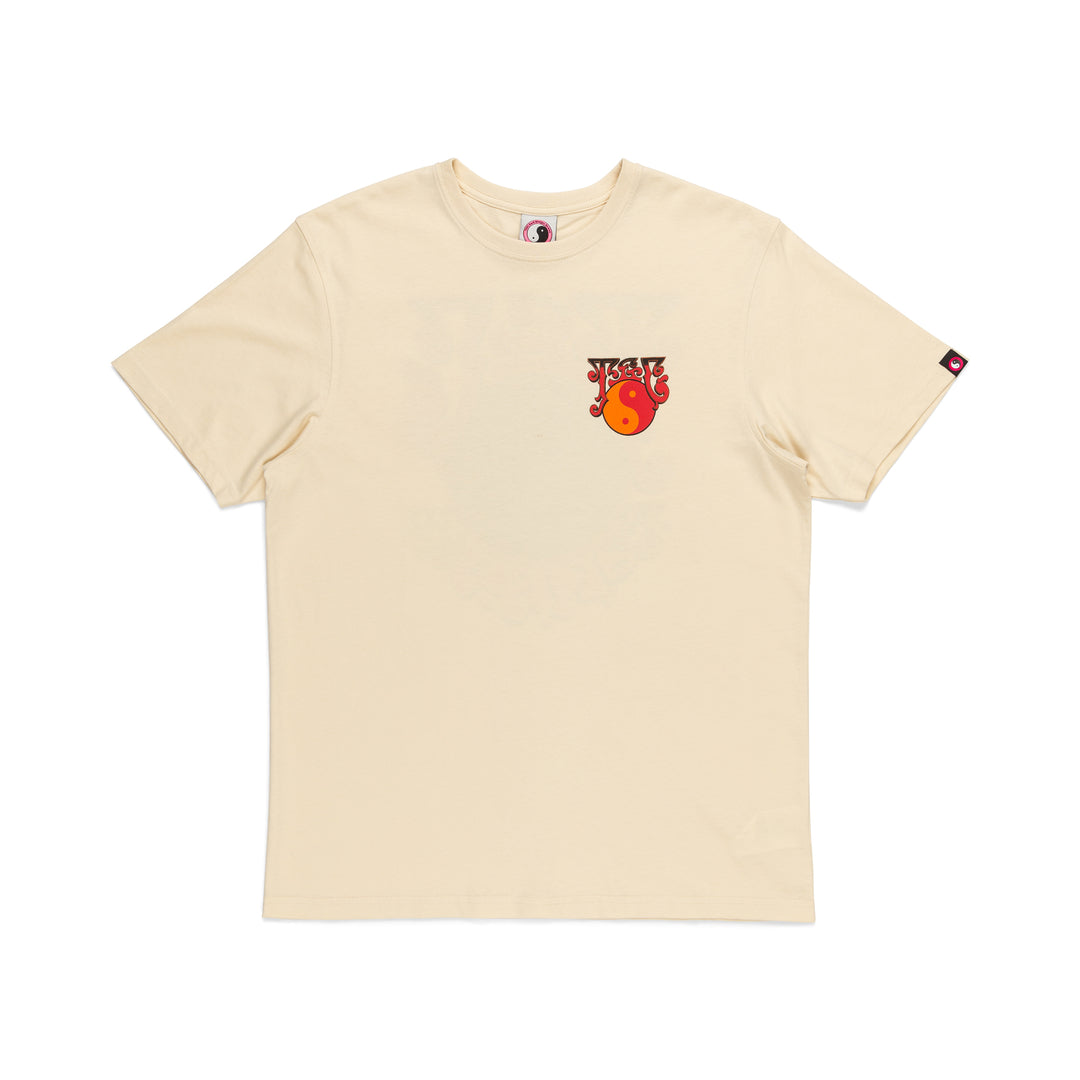 T&C Surf Designs Jon Logo S/S Tee - Natural