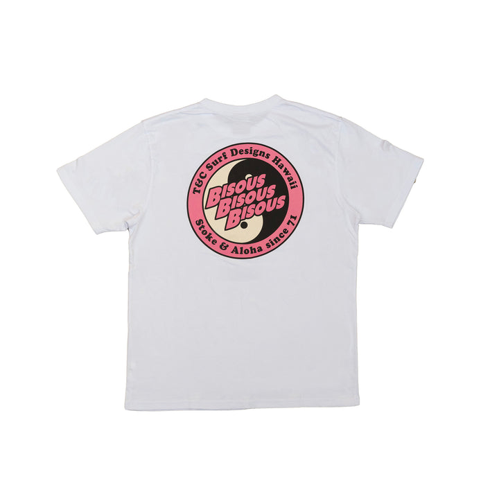 Kisses x T&amp;C SS Tee - White