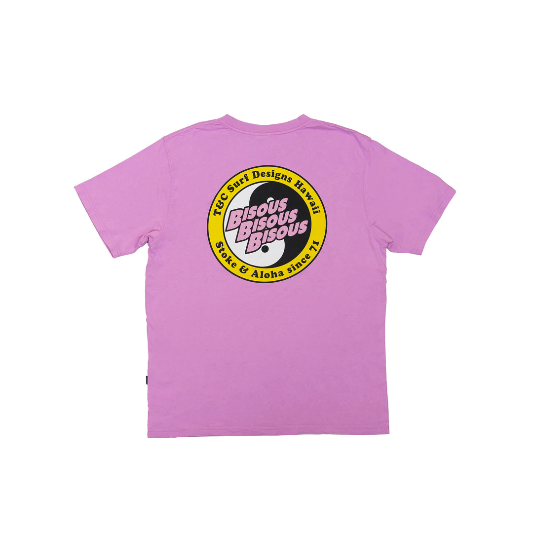 Kisses SS x T&amp;C Tee - Pink