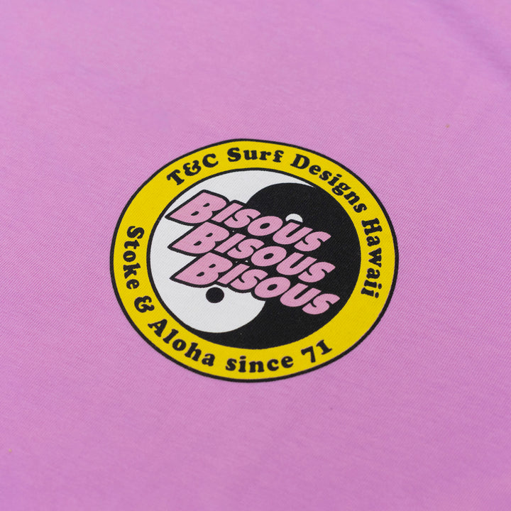 Kisses SS x T&amp;C Tee - Pink