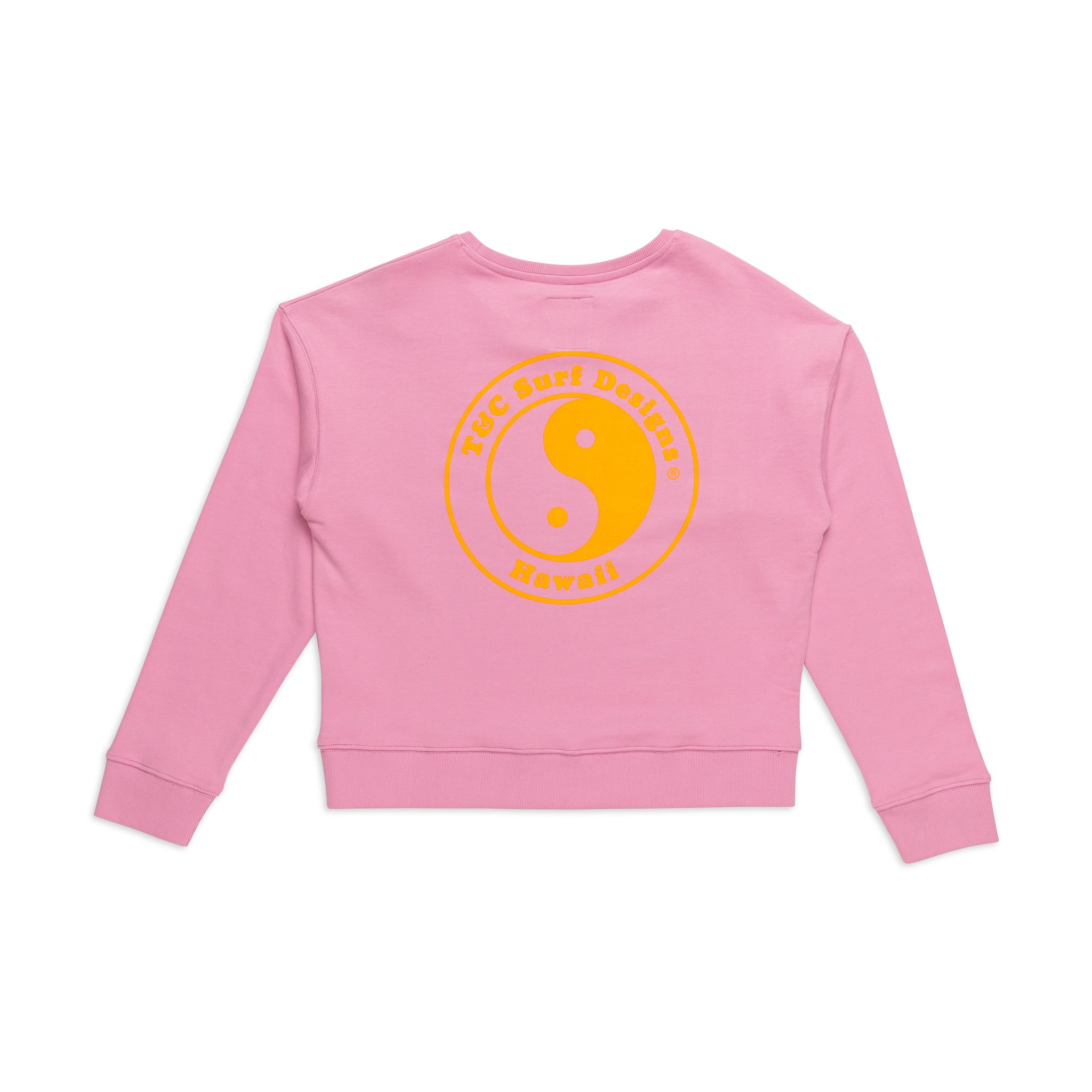 T&C Surf Designs Women YY Crew Fleece - Pink