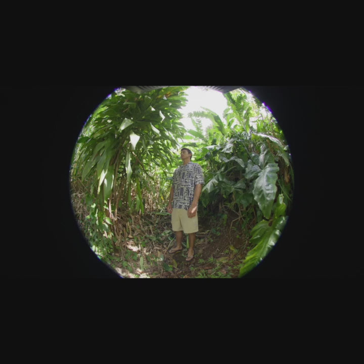 T&C Surf Designs Aloha chemise manches courtes - Navy Kenny Camp