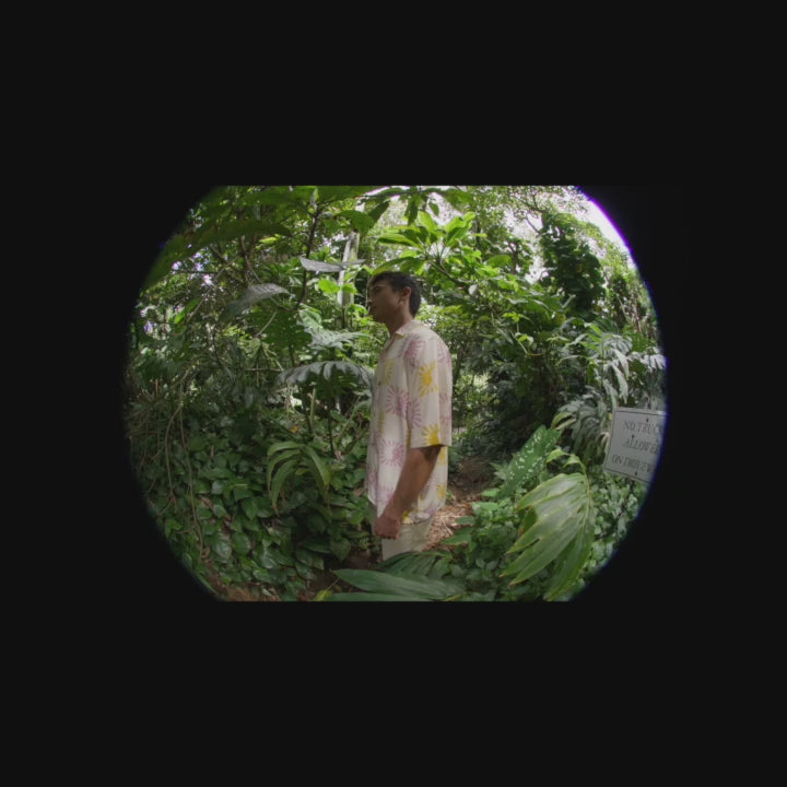 T&C Surf Designs Aloha chemise manches courtes- Dawn Mauve - Sun Check