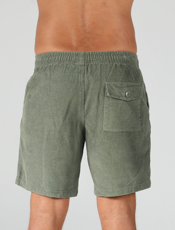 WHALER CORD SHORTS - MILITARY
