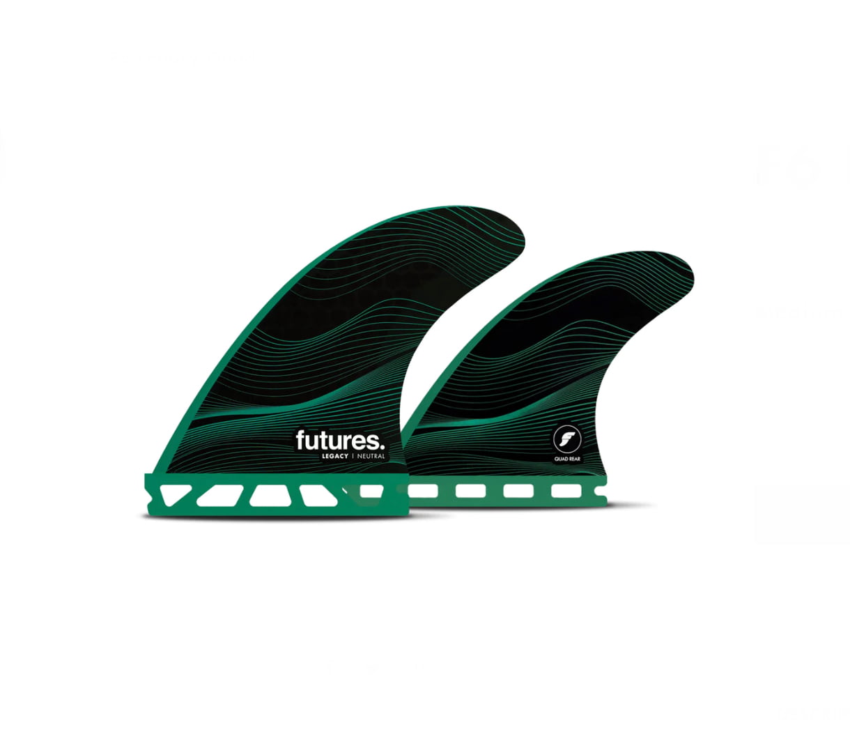 Future Fins F6 Legacy Series Quad Medium