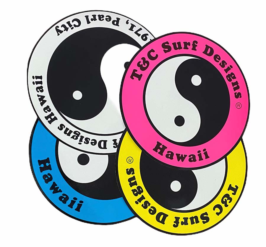Large T&C Sticker – Town & Country Surf Designs Europe