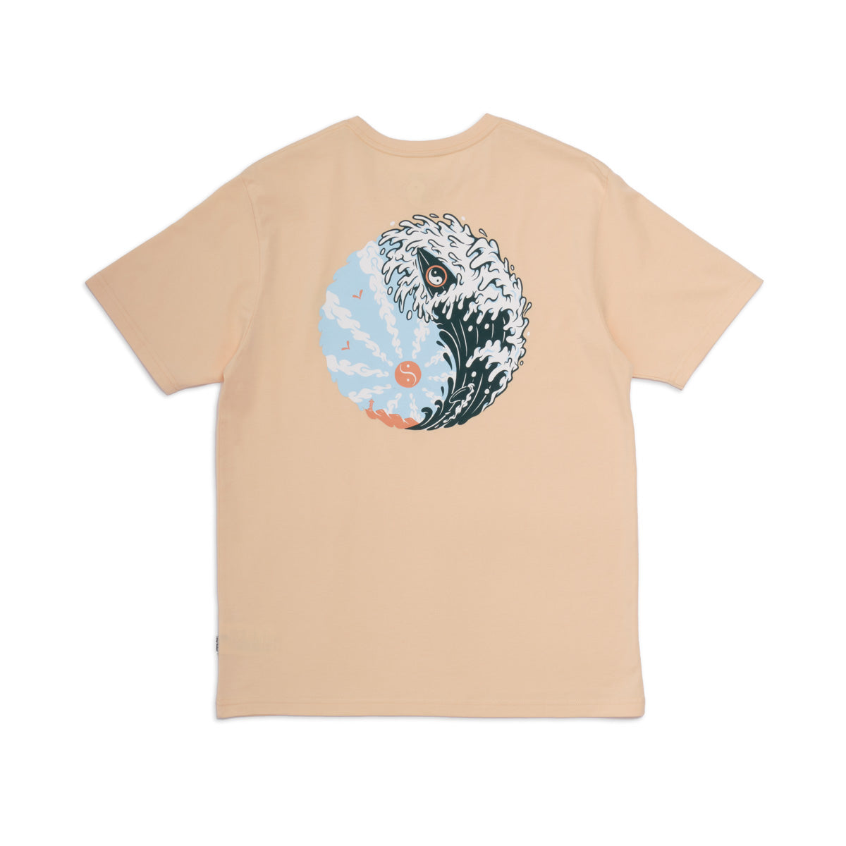 Great Wave S/S Tee - Washed Salmon