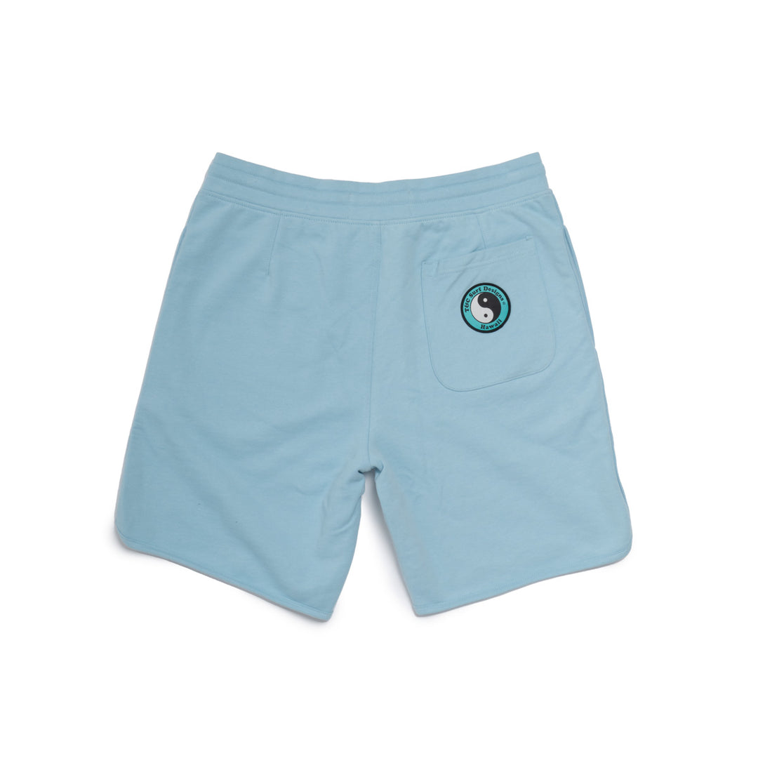 YY Logo Sweat Short - Sky Blue