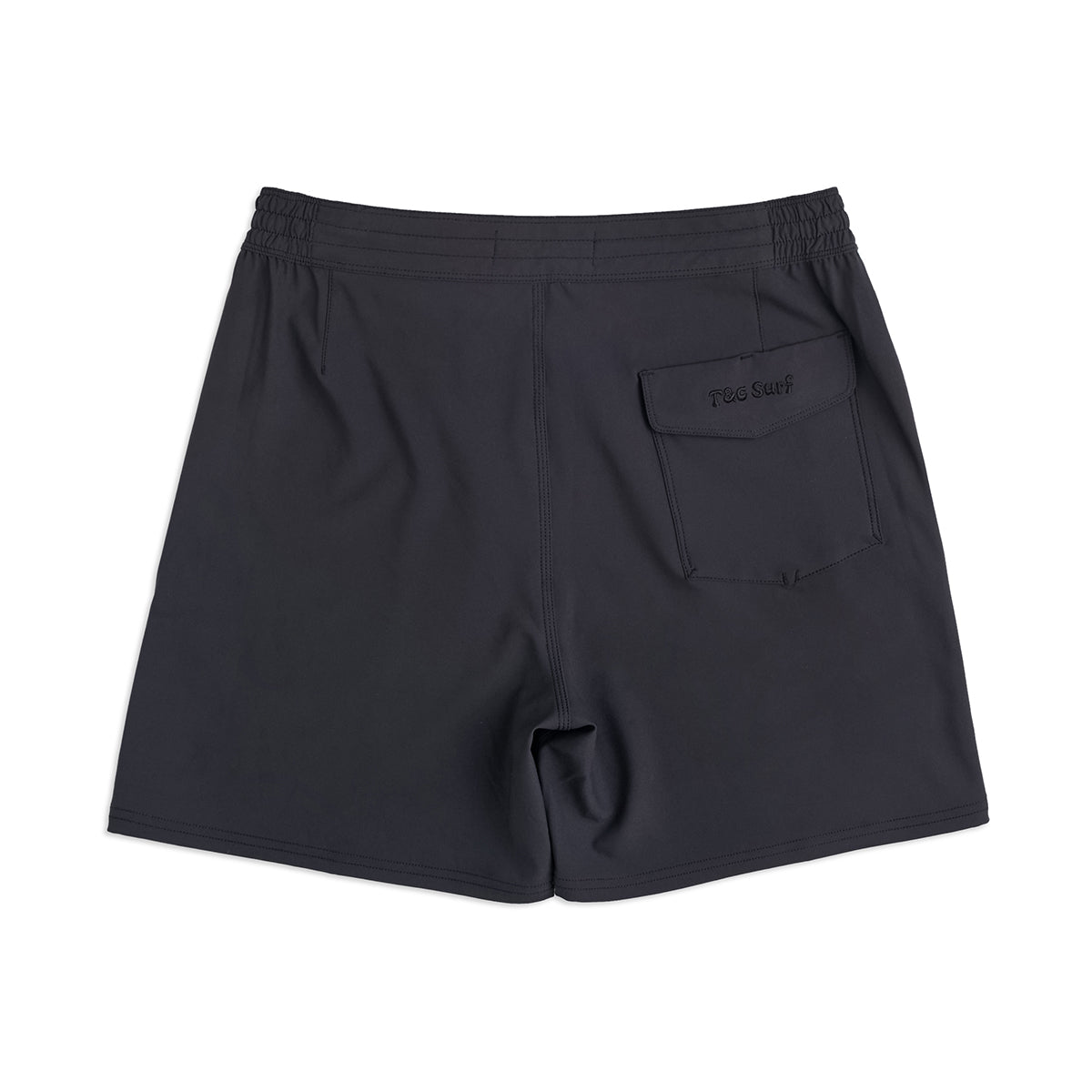 Easy Fit 17.5" Beach Shorts - Washed Black