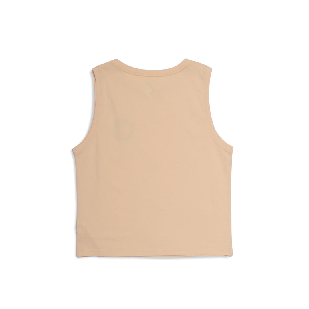 Women Singlet Tee - Washed Salmon